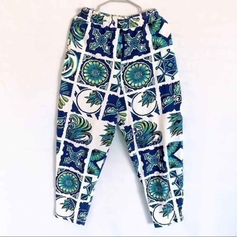 Vintage Pacific Coast Highway Colorful Sweat Pant Size M